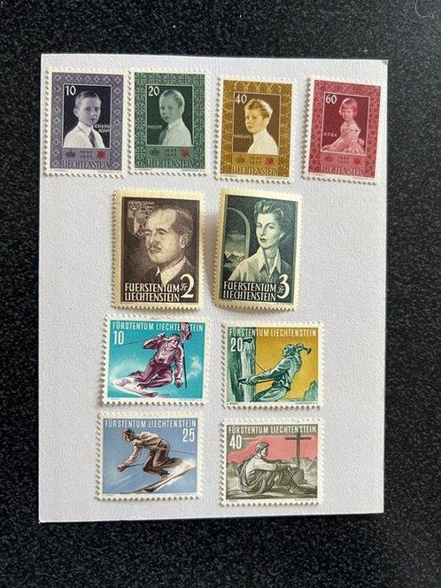 Liechtenstein 1955 - Liechtenstein volledig jaar 1955 MNH -, Postzegels en Munten, Postzegels | Europa | België