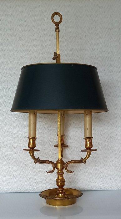 Bouilotte lamp - Warmwaterkruik met Zwanenkoppen -, Antiek en Kunst, Antiek | Meubels | Stoelen en Sofa's