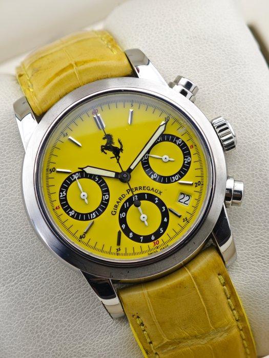 Girard-Perregaux - Ferrari Chronograph Yellow - 8020 -, Handtassen en Accessoires, Horloges | Heren
