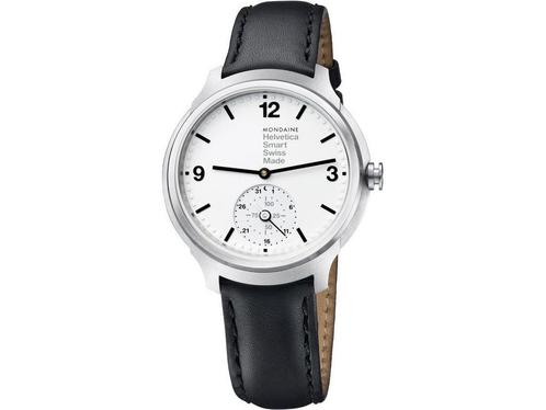Mondaine Helvetica No1 - SmartWatch - Beweging en, Huis en Inrichting, Woonaccessoires | Overige, Nieuw, Verzenden