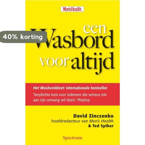 Een wasbord voor altijd / Mens health 9789027427144, Boeken, Hobby en Vrije tijd, Gelezen, Verzenden