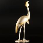 Brons - Nyoshin - Zeer mooi modernistisch kraanvogel