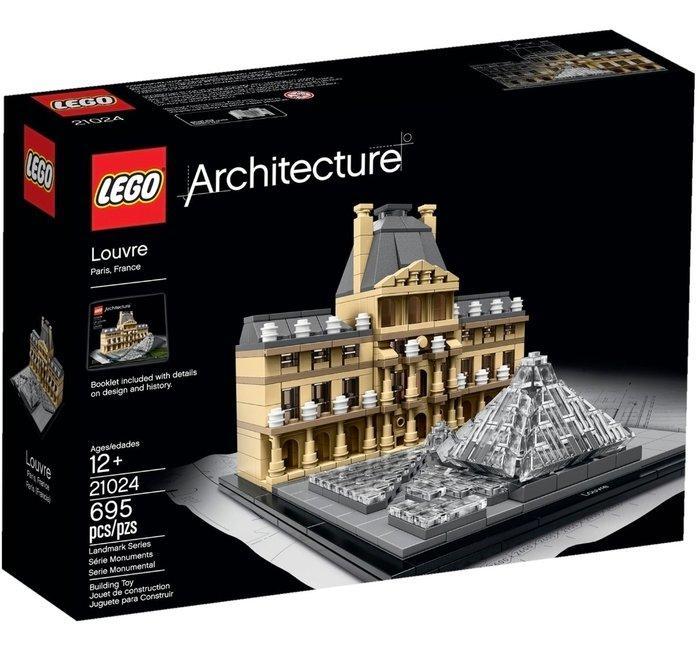 Lego Set - 21024 - Architecture - Louvre, Kinderen en Baby's, Speelgoed | Duplo en Lego