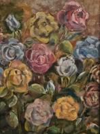 Escuela postimpresionista (XX) - Vanitas floral - NO RESERVE, Antiek en Kunst