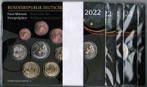 Allemagne Duitsland 5 munten set Euro 2022 A-d-f-g-j 5 X..., Verzenden