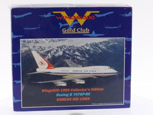 Schaal 1:500 Herpa 511988 Korean Air Lines Boeing 747SP ..., Hobby en Vrije tijd, Modelbouw | Vliegtuigen en Helikopters, Zo goed als nieuw