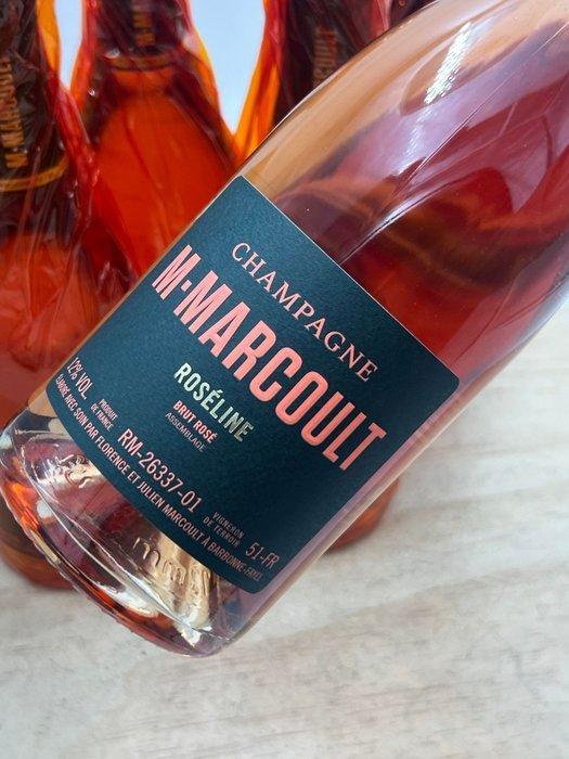 M.Marcoult, Roséline - Champagne Rosé - 6 Flessen (0.75, Verzamelen, Wijnen