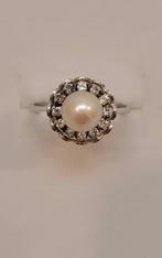 Ring - 18 karaat Witgoud - Italië jaren 60 perfect, Nieuw