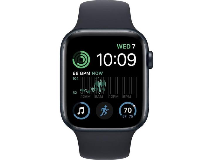 Apple Watch SE (2022) - Smartwatch - 44 mm -, Handtassen en Accessoires, Smartwatches, Zo goed als nieuw, Verzenden