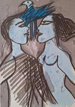 Corneille (1922-2010) - Liefdespaar, Antiek en Kunst