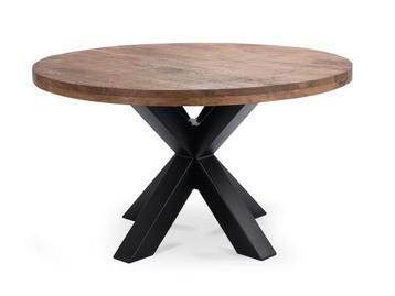 Veiling - Eettafel Meta Rond - Diameter 130 - Hout - Matrixp, Huis en Inrichting, Tafels | Eettafels, Nieuw
