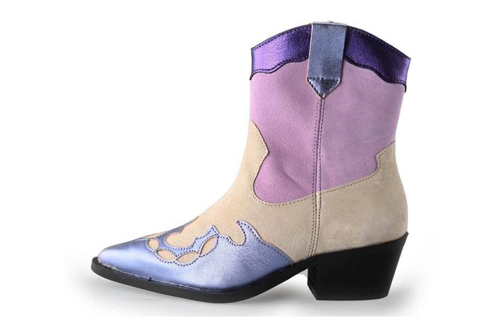 DWRS Cowboy laarzen in maat 37 Paars | 5% extra korting, Kleding | Dames, Schoenen, Overige kleuren, Zo goed als nieuw, Verzenden