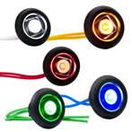 Ronde inbouw markeerlamp 12/24V, Auto-onderdelen, Ophalen of Verzenden, Nieuw
