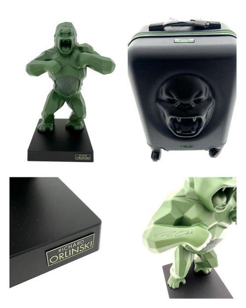 Richard Orlinski (1966) - KiwiKong (green / kahki) AND, Antiek en Kunst, Kunst | Designobjecten