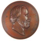 Pays-Bas. Willem III. Historical Medal 1856 - Unveiling of, Postzegels en Munten