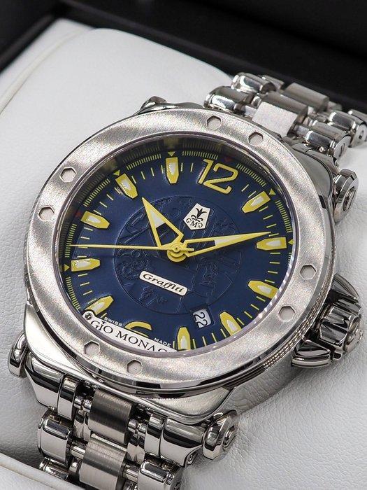 Gio Monaco - Zonder minimumprijs - * NEW * Valjoux 7753 *, Handtassen en Accessoires, Horloges | Heren