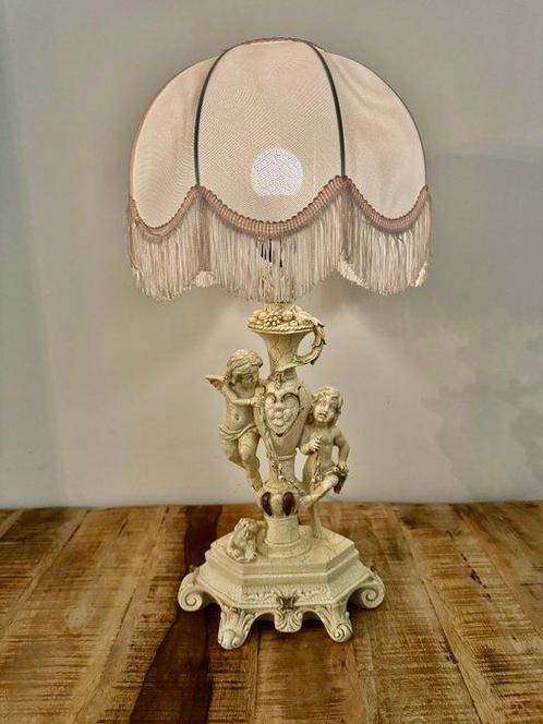 Tafellamp - Gips, Hars - lampstijl barok, Antiek en Kunst, Curiosa en Brocante