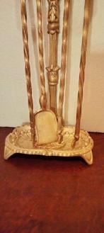 Openhaard accessoire - Messing - Haardset