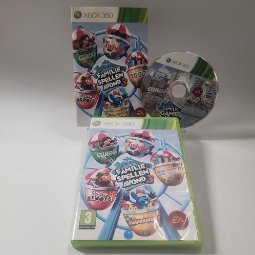 Hasbro Familie Spellen Avond 3 Xbox 360, Games en Spelcomputers, Games | Xbox 360, Zo goed als nieuw, Ophalen of Verzenden