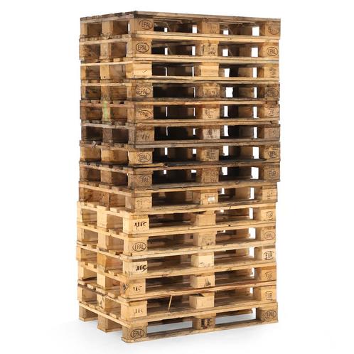 Gebruikte houten pallets europallet partij-aanbieding, Articles professionnels, Machines & Construction | Chariots élévateurs & Transport interne