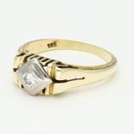 Ring - 14 karaat Geel goud - 0.19ct. tw. Diamant, Nieuw