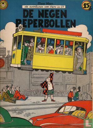 Nero [Sleen] - De negen peperbollen - 1957, Boeken, Stripverhalen, Zo goed als nieuw, Eén stripboek, Verzenden
