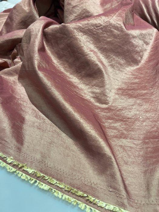 tafftas stropicciato 1000 x 290 - Textiel - 1000 cm - 290 cm, Antiek en Kunst, Antiek | Tapijten, Tafelkleden en Textiel