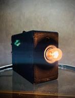 Lámpara cámara de fotos - Tafellamp - Cameradoos - Hout, Antiek en Kunst, Curiosa en Brocante
