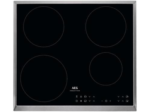 AEG -  Inductie Kookplaat 3000 Serie  - Zwart, Elektronische apparatuur, Kookplaten, Inbouw, 4 kookzones, Nieuw, Inductie, Verzenden