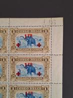 Belgisch-Congo 1918 - OBP n° 78 met Rode Kruis opdruk op, Postzegels en Munten, Postzegels | Europa | België, Gestempeld