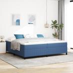 vidaXL Bedframe Blauw 200x200 cm Corduroy Stof, Huis en Inrichting, Slaapkamer | Bedden, Verzenden, Nieuw