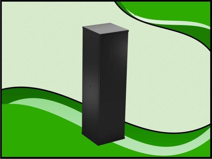 Nano cube set duo aquarium meubel zwart (kasten, Meubels), Dieren en Toebehoren, Vissen | Aquaria en Toebehoren, Nieuw, Verzenden