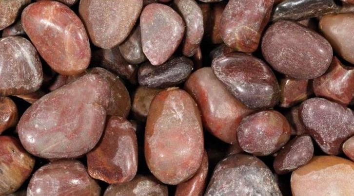 Glitter Stones Red 2-4cm 2KG aquarium decoratie stenen, Dieren en Toebehoren, Vissen | Aquaria en Toebehoren, Nieuw, Verzenden