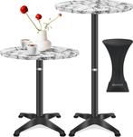 KESSER® bartafel bistrotafel 2in1 aluminium roestvrij stalen, Huis en Inrichting, Verzenden, Nieuw