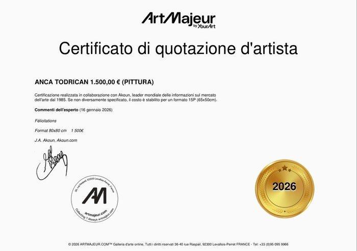 Anca Todrican - Harmonic dissonance 8, Antiquités & Art, Art | Peinture | Moderne