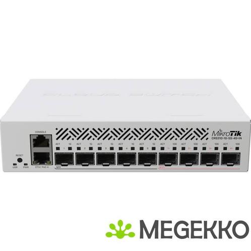 Mikrotik CRS310-1G-5S-4S+IN netwerk-switch L3 Gigabit, Informatique & Logiciels, Ordinateurs & Logiciels Autre, Envoi