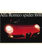 1966 ALFA ROMEO SPIDER 1600 BROCHURE FRANS, Boeken, Nieuw