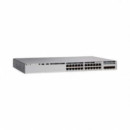 Cisco Catalyst 9200L - 24x 1Gb BASE-T Port, 4x 10Gb SFP+, Computers en Software, Netwerk switches, Refurbished, Verzenden
