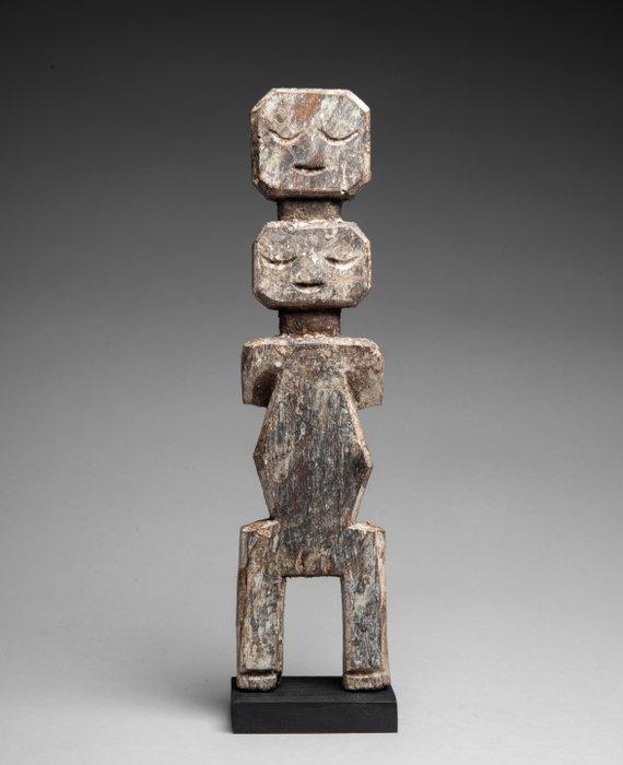rare Fétiche bicéphale - Aklama - Adan, Adangbé - Ghana, Antiek en Kunst, Kunst | Niet-Westerse kunst