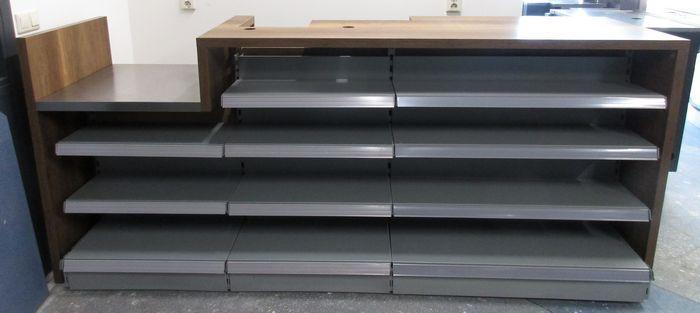 Balie, Verkoopbalie B246 x D71 x H105,5cm, Zakelijke goederen, Kantoor en Winkelinrichting | Kantoormeubilair en Inrichting