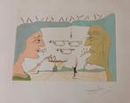 Salvador Dali (1904-1989) - Le télégraphe - Hommage à