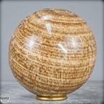Natuurlijke Aragoniet Bol Uit Peru- 1967.1 g, Antiek en Kunst