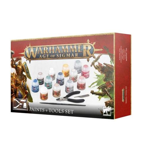 Warhammer Age of Sigmar paint plus tools set 2024 (Warhammer, Hobby en Vrije tijd, Wargaming, Ophalen of Verzenden