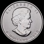 Canada. 5 Dollars 2012 - Hoja de Arce, 1 Oz (.999) (Zonder