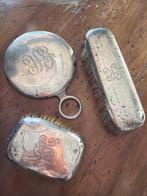 Vintage Ensemble de toilette (3) - Argent 925 - Ensemble de