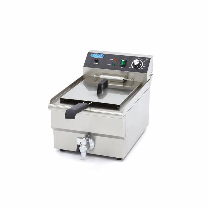 Friteuse - 16 L - 1 panier - avec robinet de vidange, Elektronische apparatuur, Frituurpannen, Verzenden