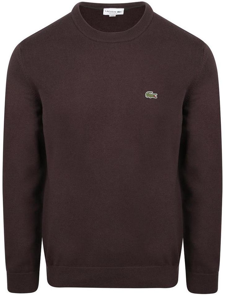 Lacoste Pullover Bruin maat Maat 52/54 (L) Heren, Kleding | Heren, Truien en Vesten, Bruin, Nieuw, Maat 52/54 (L), Verzenden