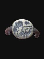 Romain antique Sceau époustouflant et rare Bague