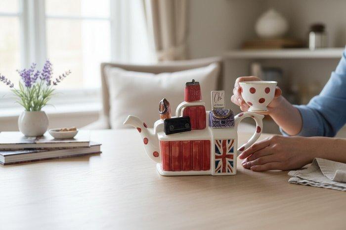 TONY CARTER - TONY CARTER - Theepot - Keramiek - Theepot, Antiek en Kunst, Curiosa en Brocante