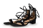 Manfield Sandalen in maat 42 Zwart, Kleding | Dames, Schoenen, Verzenden, Zwart, Sandalen of Muiltjes, Zo goed als nieuw